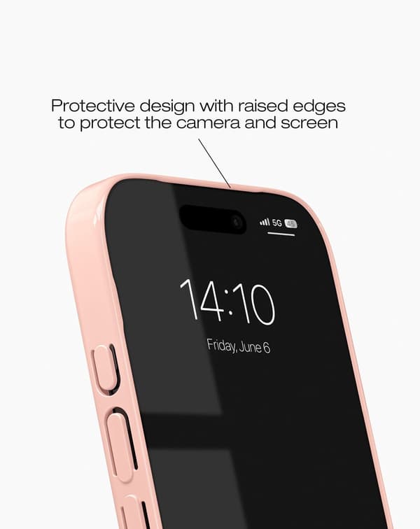 Slim Case MagSafe iPhone 16 Pro Max Glossy Blush Pink Pink