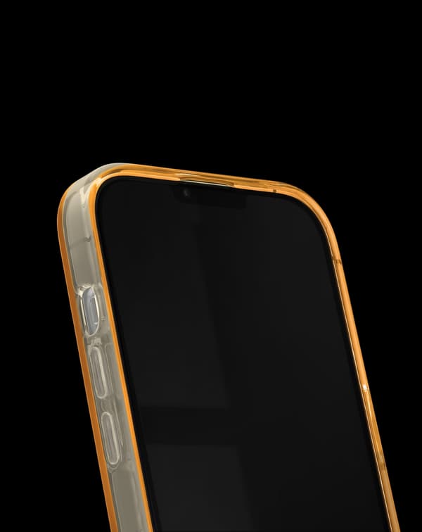 Clear Case MagSafe iPhone 13 / 14 Orange Spritz Orange