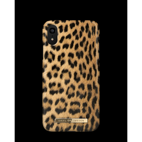 Printed Case iPhone XR Wild Leopard Yellow