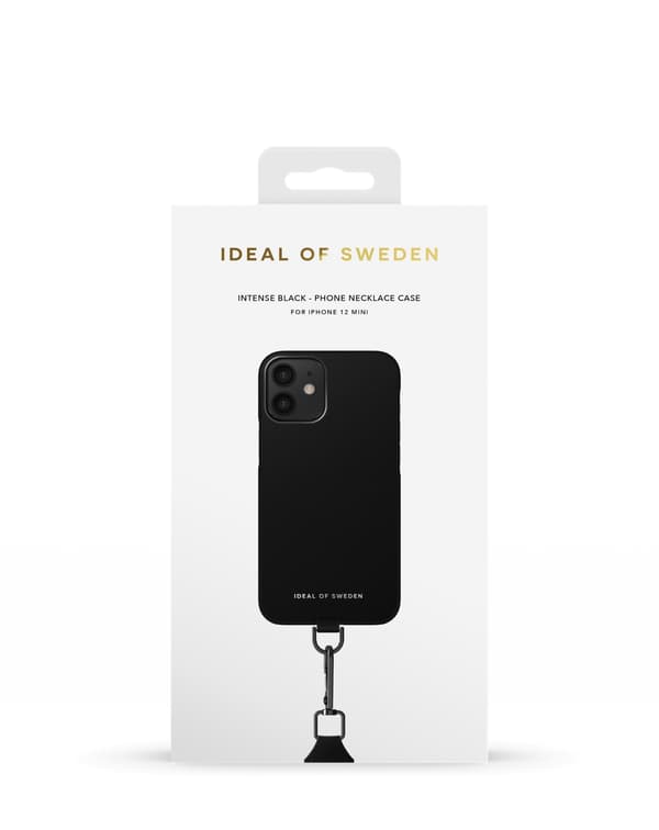 Atelier Necklace iPhone 12 Mini Intense Black Black