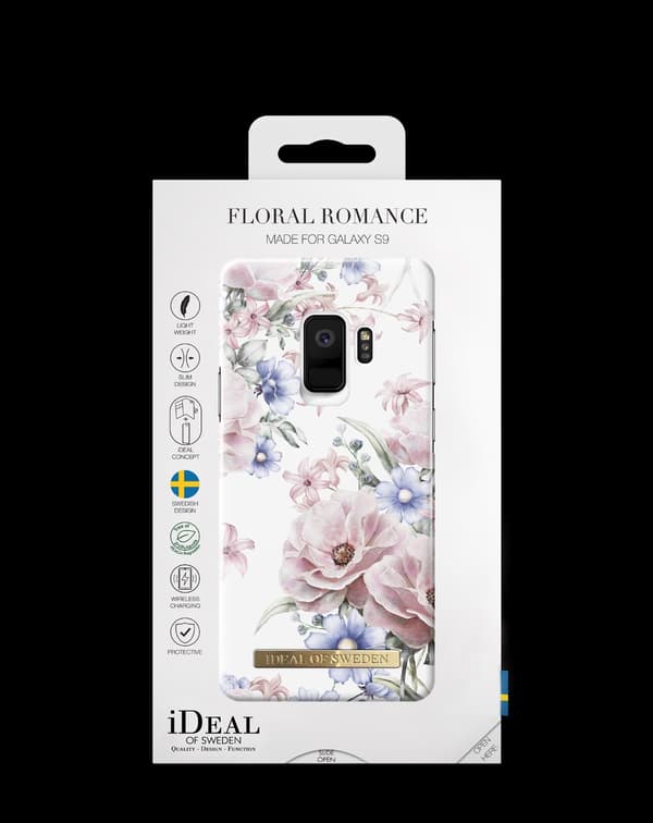 Printed Case Galaxy S9 Floral Romance