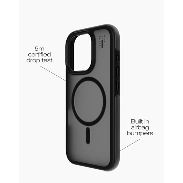 Ideal Bumper Case MagSafe iPhone 16 Pro Black