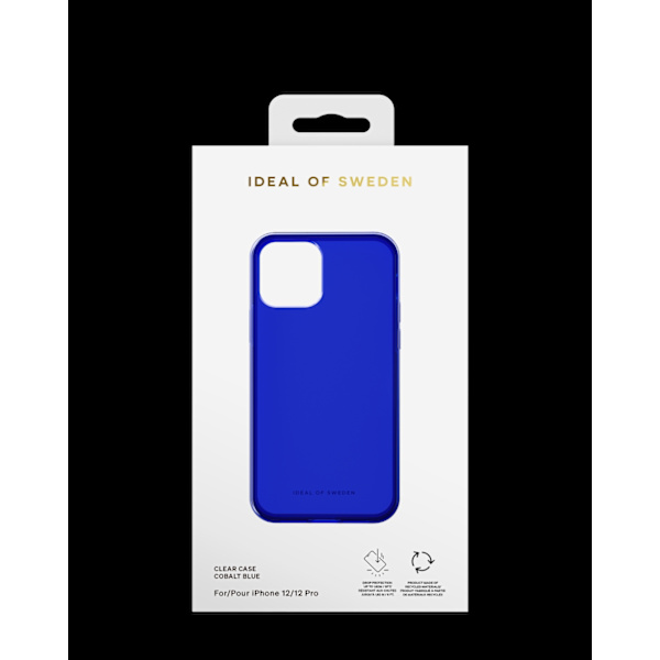 Clear Case iPhone 12 / 12 Pro Cobalt Blue Blue