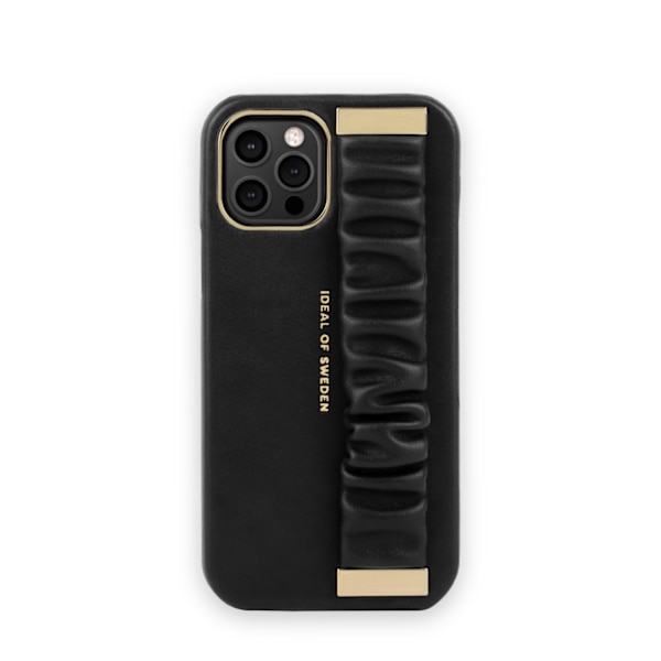 Statement Case iPhone 12 / 12 Pro Ruffle Noir Top Handle Black