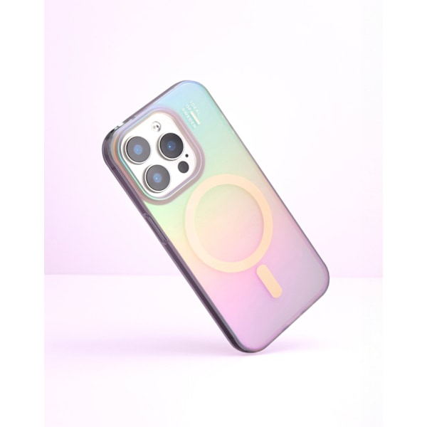 Clear Case MagSafe iPhone 16 Pro Shimmer Multicolor