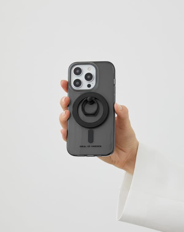 Clear Case MagSafe iPhone 15 Pro Max Tinted Black