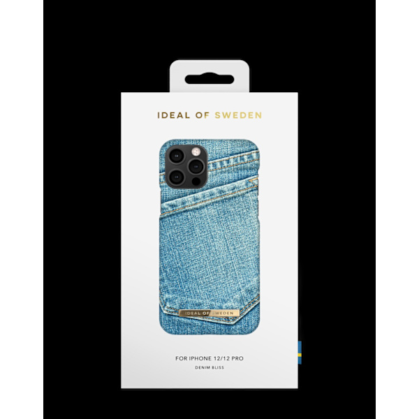 Printed Case iPhone 12 / 12 Pro Denim Bliss Blue