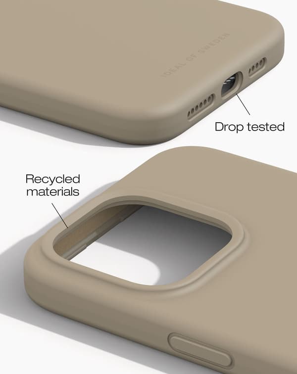 Silicone Case iPhone 15 Pro Max Perfect Beige Beige