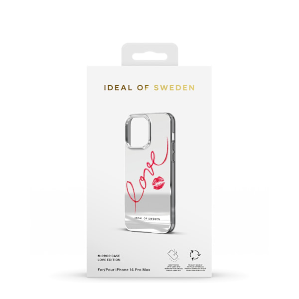 Mirror Case iPhone 14 Pro Max Mirror Love Edition Red