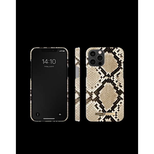 Printed Case iPhone 12 Pro Max Sahara Snake Beige