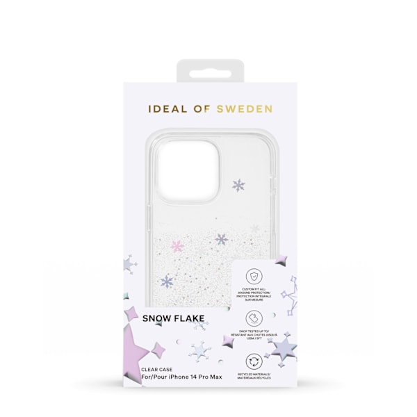 Clear Case iPhone 14 Pro Max Snowflake