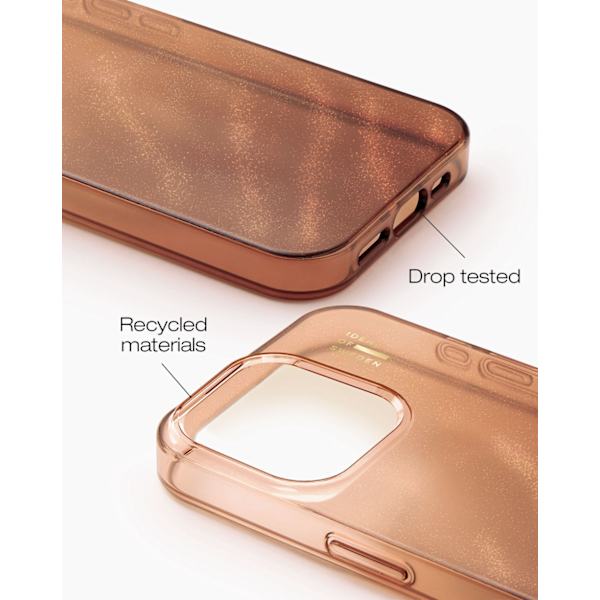 Clear Case iPhone 15 Pro Max Mocha Mousse Brun