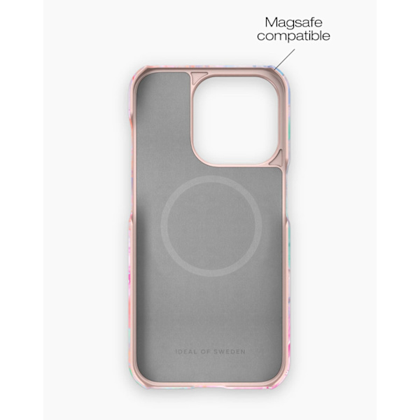 Printed Case MagSafe iPhone 15 Pro Pastel Marble multifärg