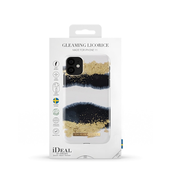 Printed Case iPhone 11 / XR Gleaming Licorice