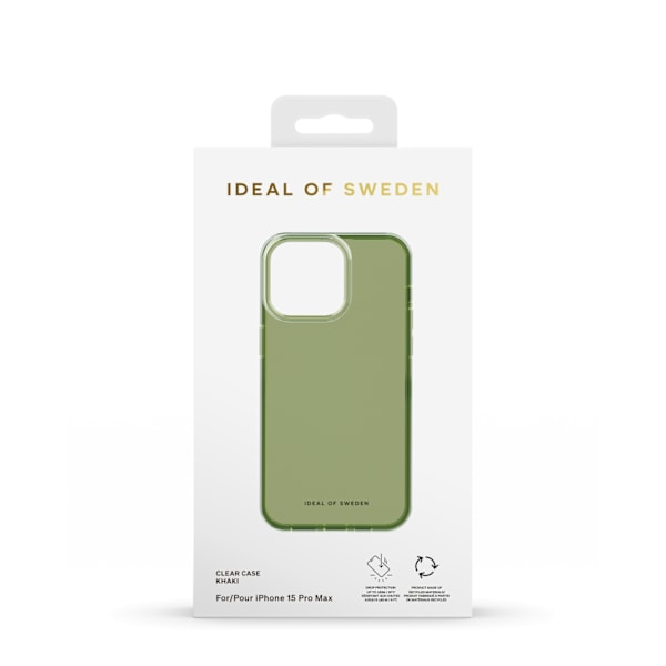 Clear Case iPhone 15 Pro Max Khaki