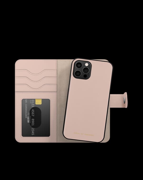 Magnet Wallet+ iPhone 12 / 12 Pro Pink Pink