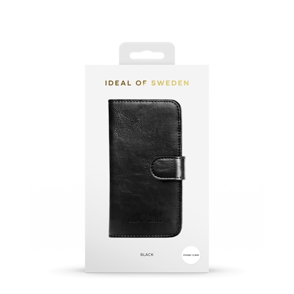 Magnet Wallet+ iPhone 13 Mini Black Black