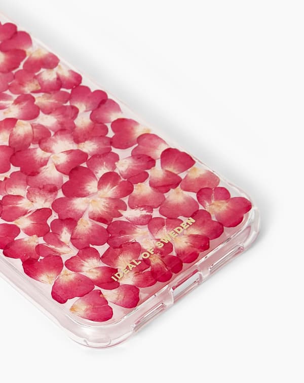 Clear Case iPhone 11 / XR Red Roses Transparent
