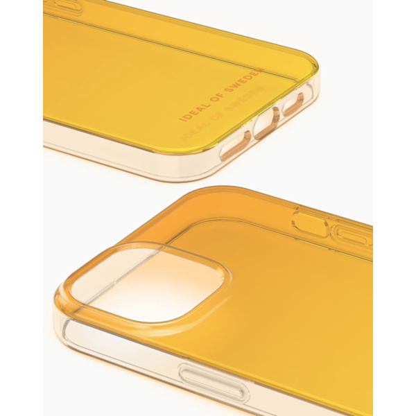 Clear Case iPhone 15 Plus Orange Spritz Orange