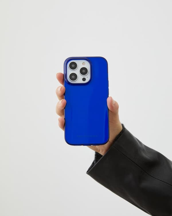 Clear Case iPhone 15 Plus Cobalt Blue Blue
