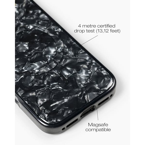Pearlised Case MagSafe iPhone 16 Black