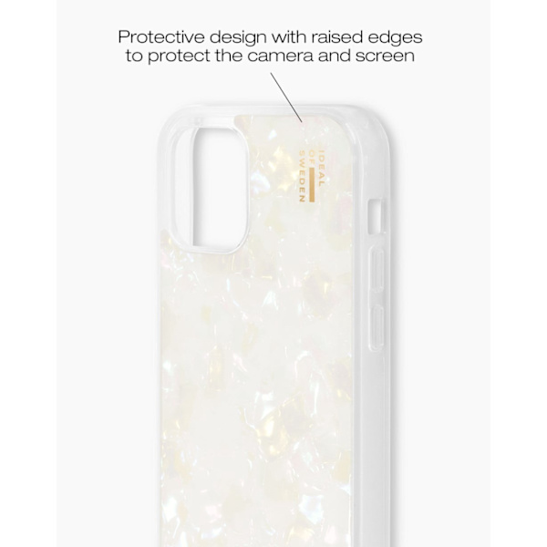 Pearlised Case iPhone 12 / 12 Pro White White