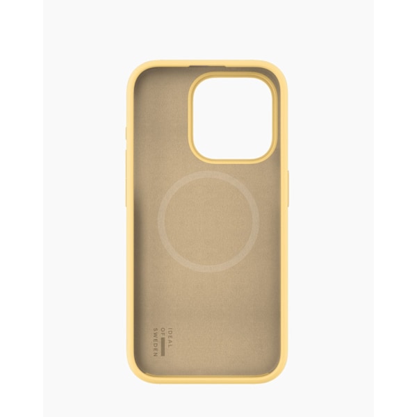 Silicone Case MagSafe iPhone 15 Pro Soft Lemon