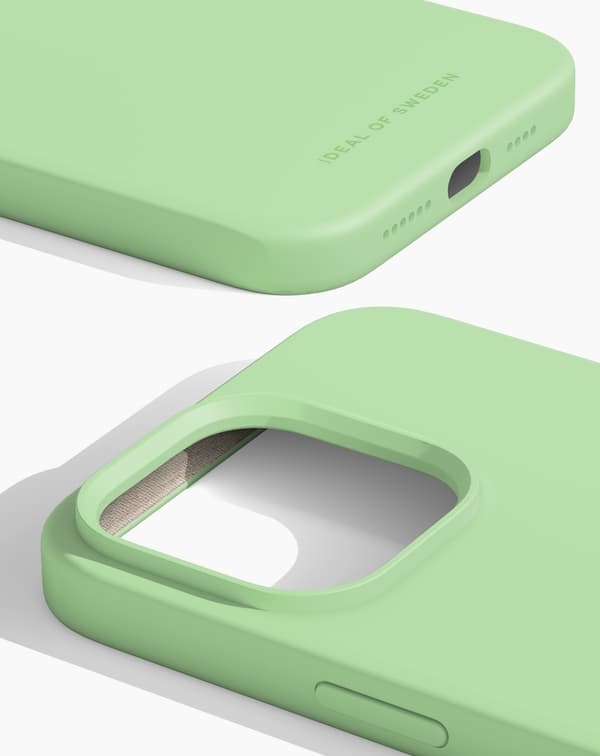 Silicone Case MagSafe iPhone 14 Pro Max Mint Green