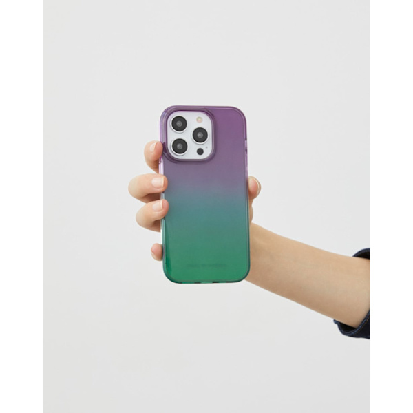 Clear Case iPhone 15 Pro Fluorite Ombre multifärg