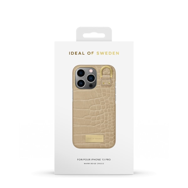 Atelier Case iPhone 13 Pro Warm Beige Croco Beige
