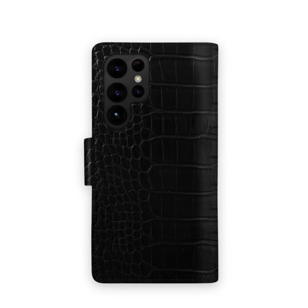 Cora Phone Wallet Galaxy S22U Jet Black Croco