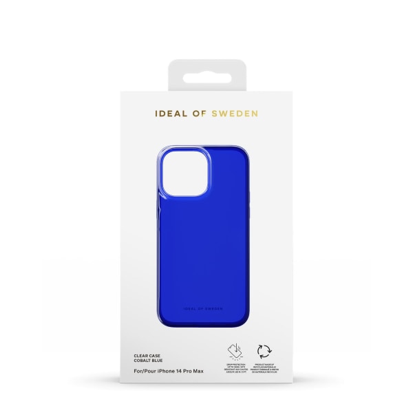 Clear Case iPhone 14PM Cobalt Blue