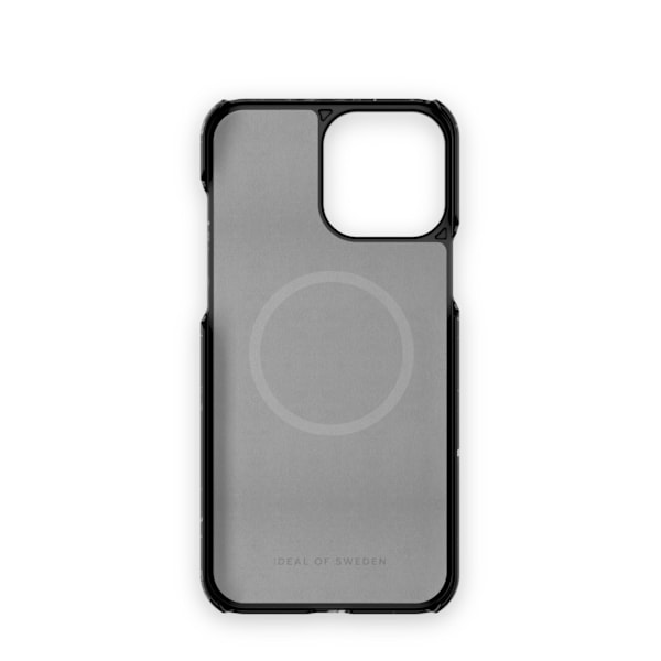 Printed Case MagSafe iPhone 14 Pro Max Black Thunder Marble Black