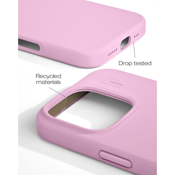 Silicone Case iPhone 16 Pro Bubblegum Pink