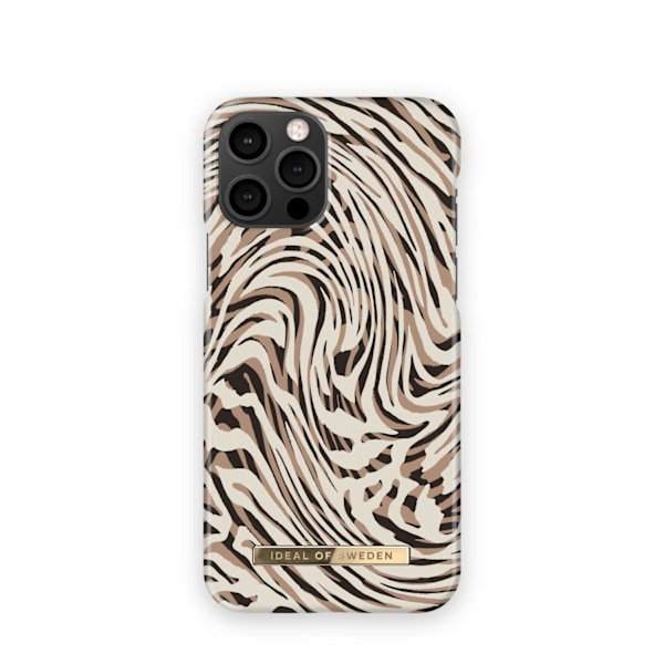 Printed Case iPhone 12/12P Hypnotic Zebra