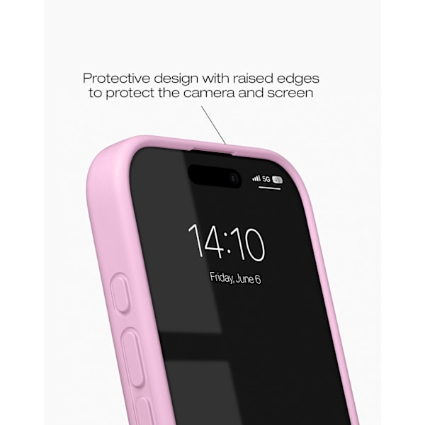 Silicone Case MagSafe iPhone 16 Pro Max Bubblegum Pink