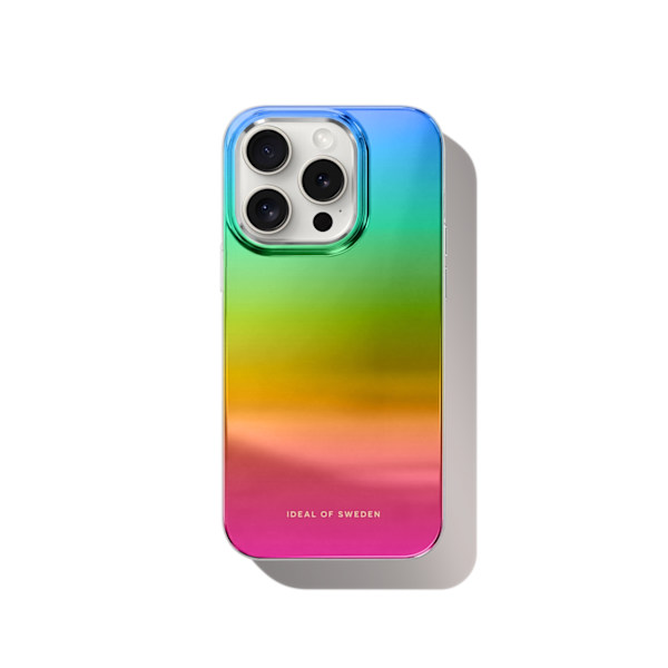 Mirror Case MagSafe iPhone 15 Pro Max Rainbow multifärg