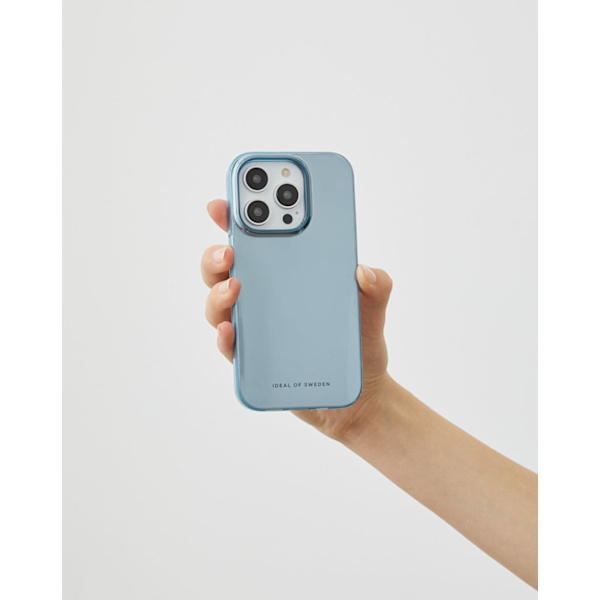 Mirror Case iPhone 15 Pro Mirror Sky Blue Blue