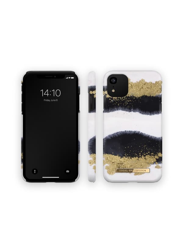 Printed Case iPhone 11 / XR Gleaming Licorice Black