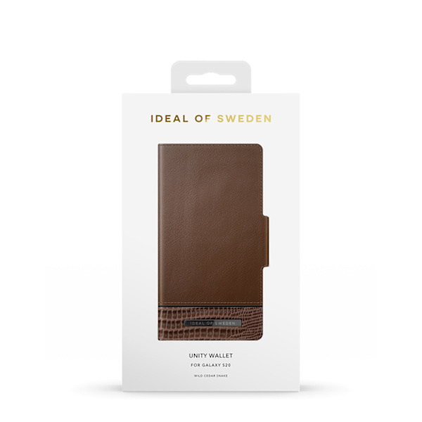 Unity Wallet Galaxy S20 Wild Cedar Snake Brown