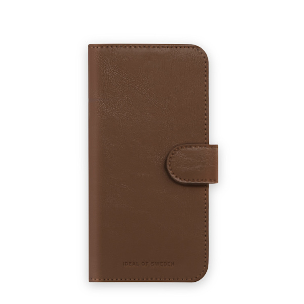 Magnet Wallet+ iPhone 15 Plus Dark Brown Brown