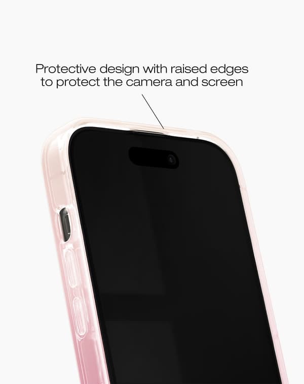 Clear Case MagSafe iPhone 14 Pro Max Rose Blush Rosa