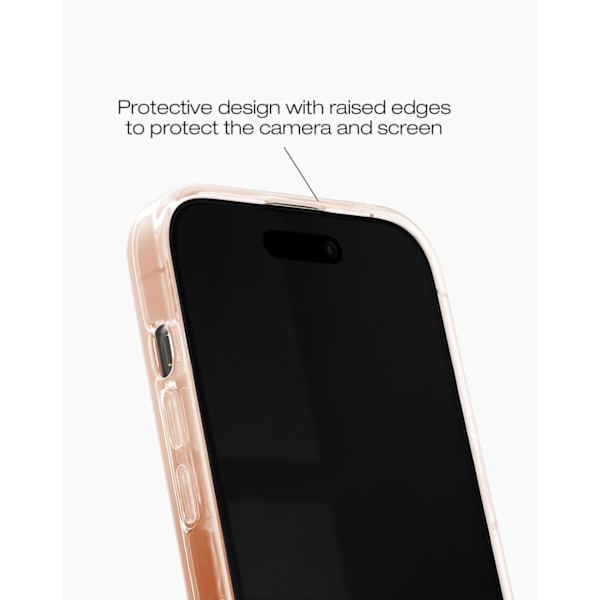 Clear Case iPhone 14 Pro Max Mocha Mousse Brun