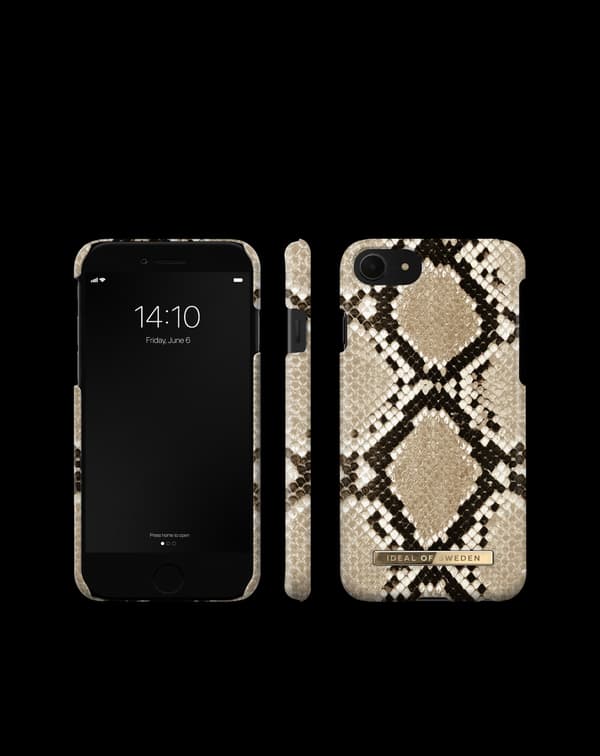 Printed Case iPhone 8 / 7 / 6 / 6S / SE Sahara Snake Beige