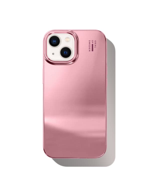Mirror Case MagSafe iPhone 13 / 14 / 15 / 16e / 17e Mirror Rose Pink Rosa