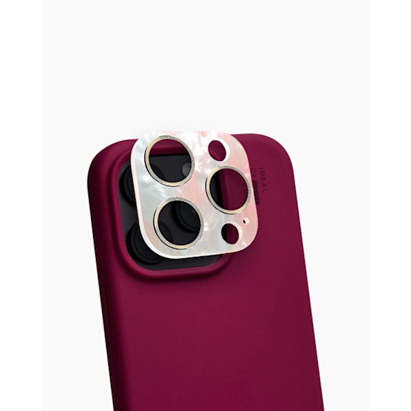 Camera Lens Protector 3D iPhone 14 Pro / 14 Pro Max / 16 Pro / 16 Pro Max Marble Light Pink Pink