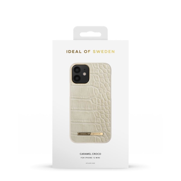 Atelier Case iPhone 12 MINI Caramel Croco