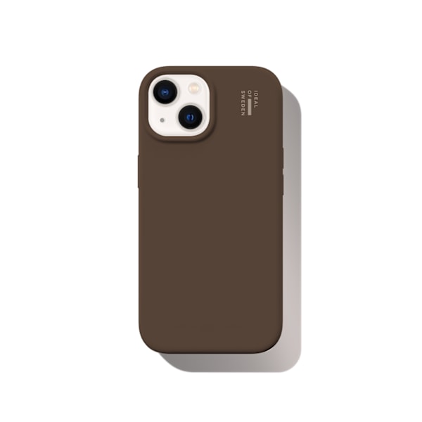 Silicone Case iPhone 13 / 14 / 15 / 16e / 17e Mocha Mousse Brown