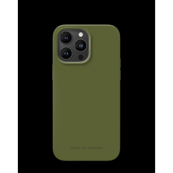 Silicone Case iPhone 14 Pro Max Khaki Green
