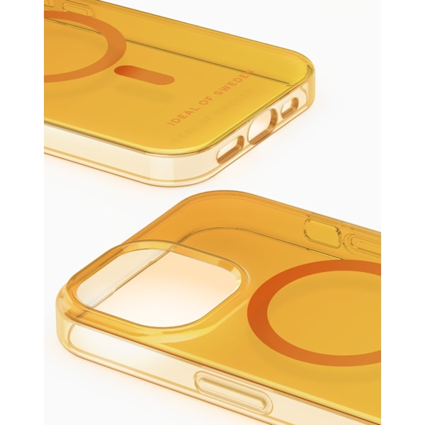 Clear Case MagSafe iPhone 13 / 14 / 15 / 16e Orange Spritz